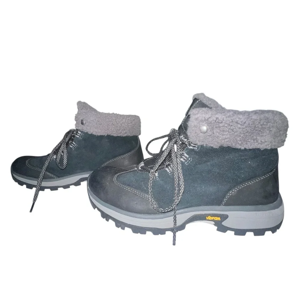 EDDIE BAUER Rainier Waterproof Mid Boots Women's Size 8.5 Vibram Soul Hiking‎